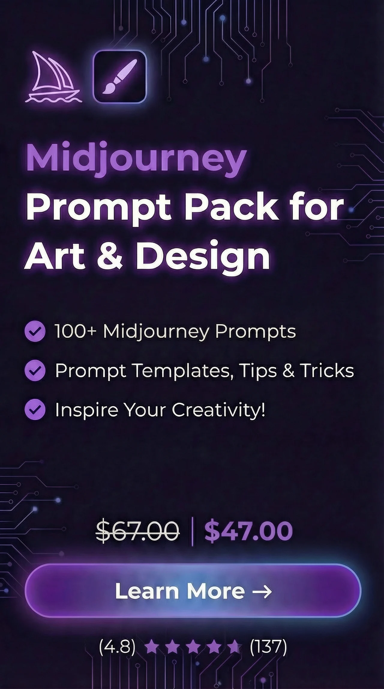 Midjourney Prompt Pack for Art & Design